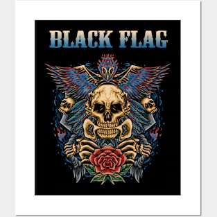 BLACK FLAG VTG Posters and Art